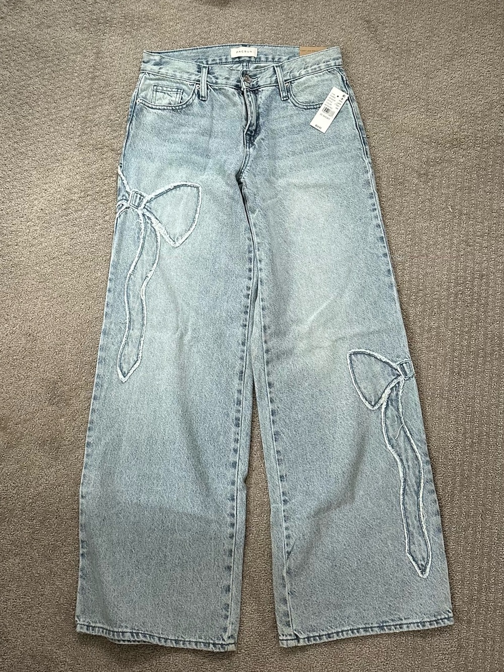 Bow Pacsun Wide Leg Jeans